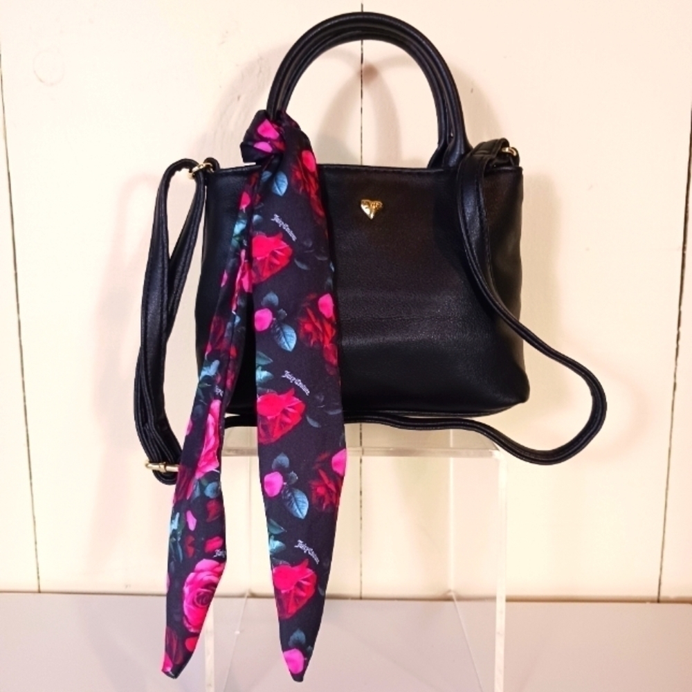 Juicy Couture Black  Mommy & Me Mini Tote